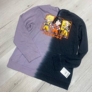 Dragon Ball Z Black and Purple Hoodie